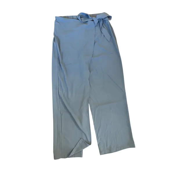 Halara Flex™ High Waisted Tie Side Wide Leg Work Pants Womens Large - Image 4