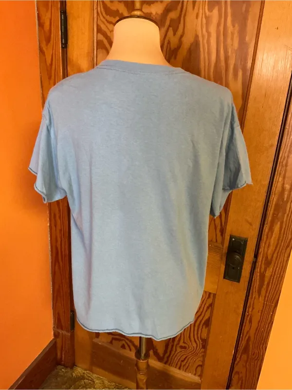 Liquid Blue Grateful Dead Grilling Chillin’ Graphic Tee Cut Off Blue - Image 10