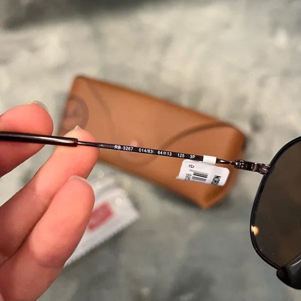 Ray Ban RB3267 014/83 Polarized Polished Dark Brown 64-13mm Sunglasses Authentic - Image 11