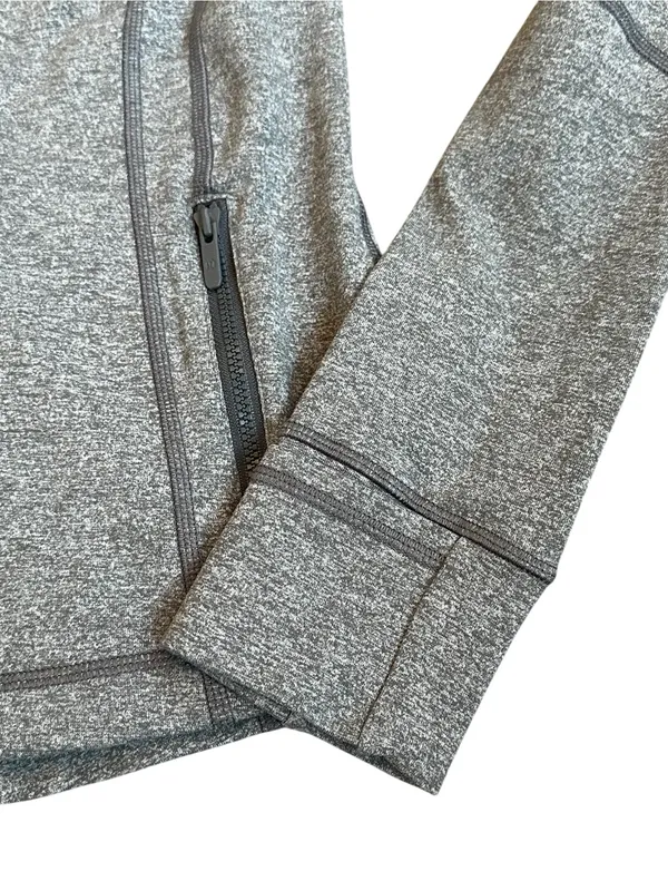 Lululemon Define Jacket Heather Gray Athletic Athleisure Yoga Running Activewear - Image 4
