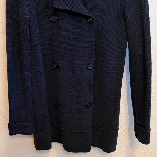 ⚓️⚓️⚓️BOGOHO ⚓️⚓️⚓️GAP Navy Double-Breasted Women's Sweater-Small - Image 4