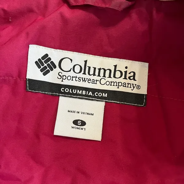 Womens Columbia Pink Winter Coat - S - Image 11