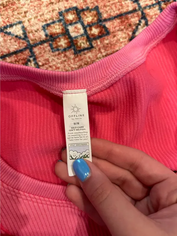Pink aerie top - Image 3