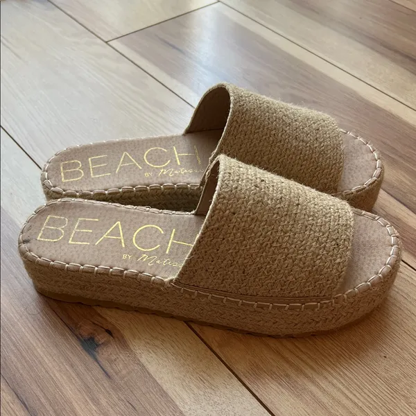 Beach by Matisse Women's Tan Sandals Size 8 - Image 3