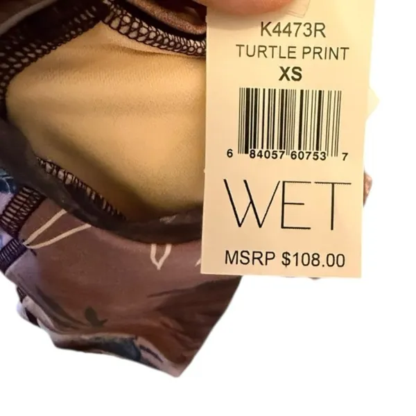 WET Turtle Print Long Sleeve Swim Shirt nwt - Image 5