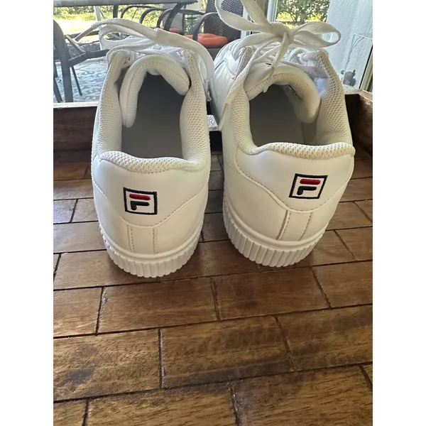 Fila Womens Panache 5CM00772-125 White Casual Shoes Sneakers‎ Size 8.5 - Image 7