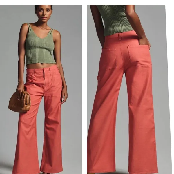 Anthropologie | Pilcro Puddler Flare Pants‎ - Image 2