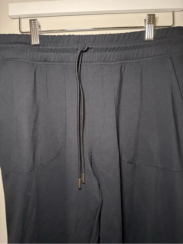 Sage Collective Black Drawstring Joggers Women’s M Size M - Image 4