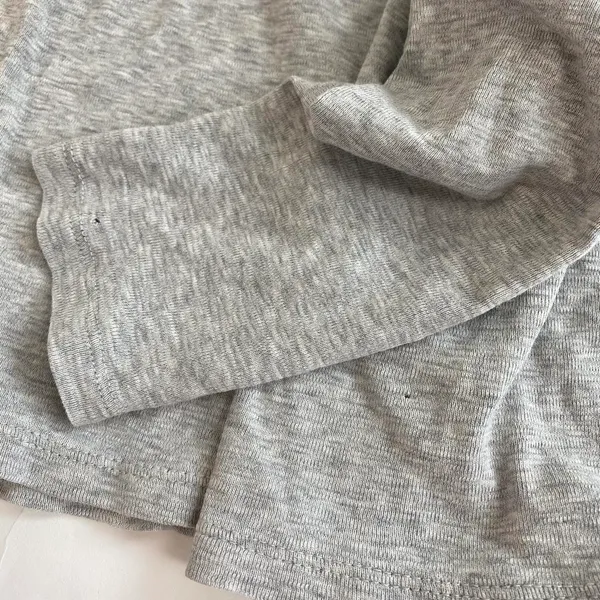 Massimo Dutti Long Sleeve Cool Distressed Look Basic - Image 7