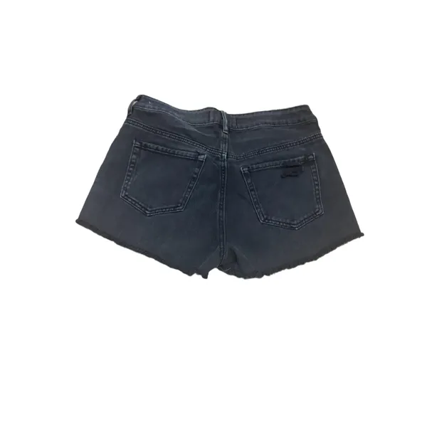 PACSUN Denim Shorts Womens Size 28‎ Black High Rise Distressed Festival - Image 2