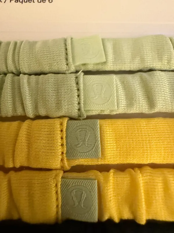 Lululemon Skinny Scrunchies (6 pack) - Image 2