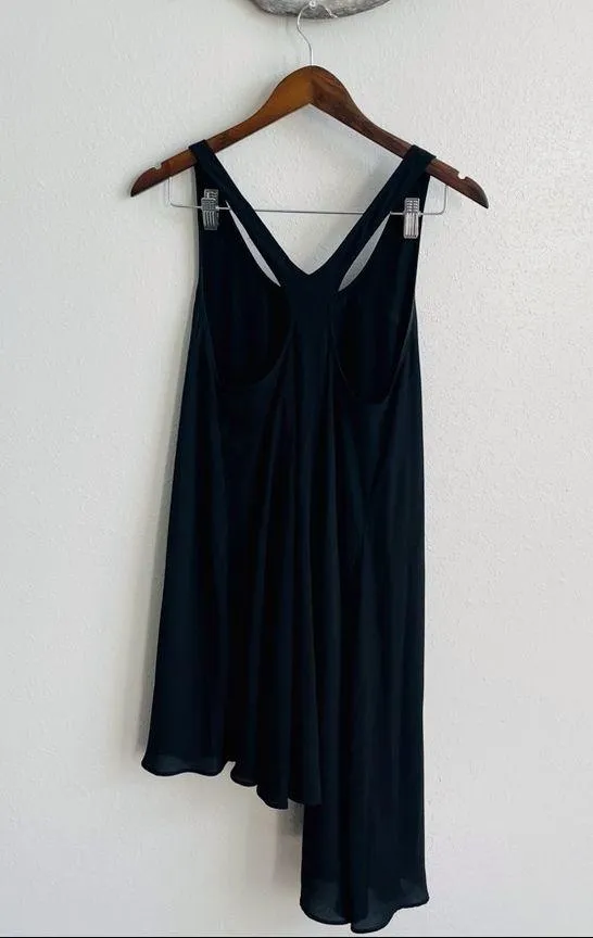 Revolve Lovers + Friends Black Love Potion Chiffon Dress - Image 6
