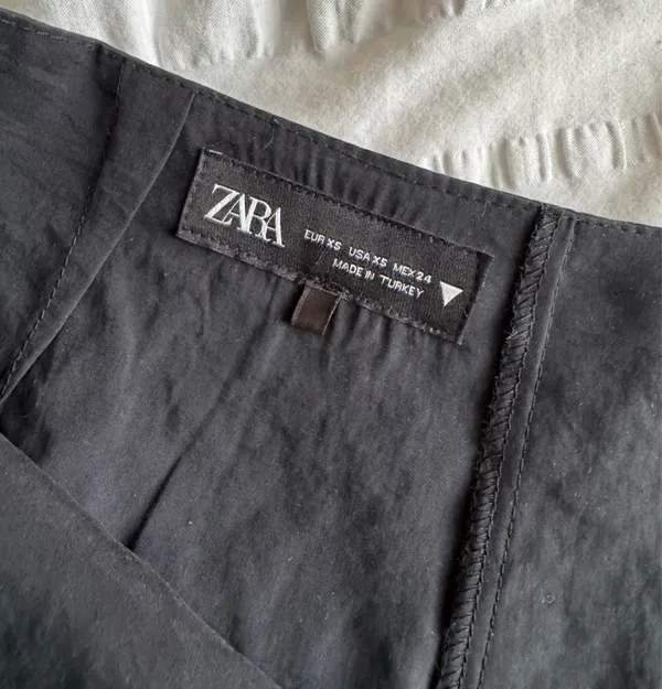 ZARA Mini Skort Black - Image 4