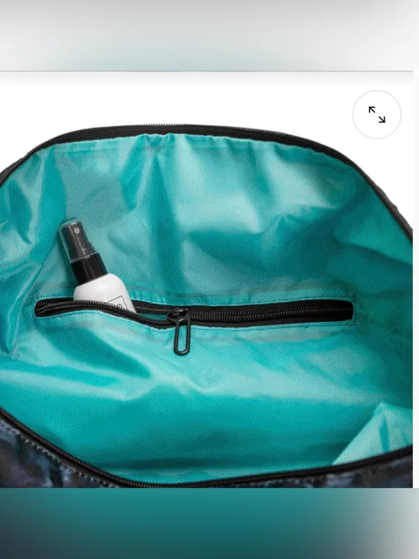 NWT Barbella Barrel Duffle Bag Blue - Image 7