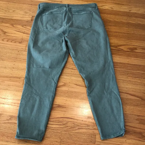 GAP Women's Green Skinny Jeans, 33 tall - Image 9