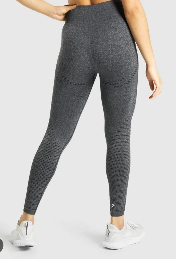 Gymshark Gray Vital Seamless Leggings - Image 5