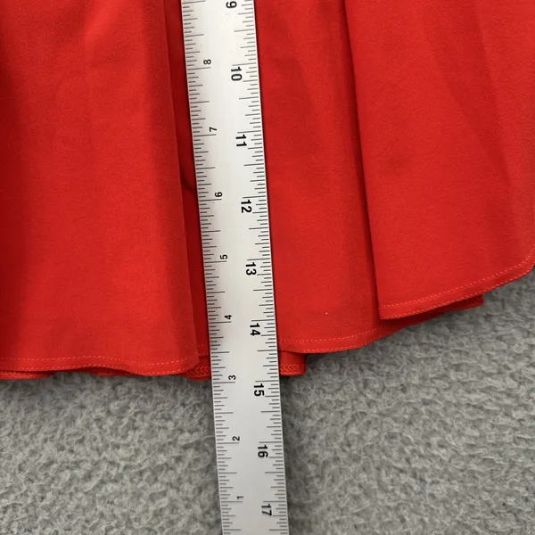 Lululemon Court Rival Skirt Skort Hight Rise Hot Heat Tennis Women's 2 Tall - Image 9