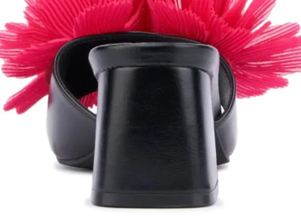 NEW NEW YORK & COMPANY Floral-Detail Mule Heel - Image 2
