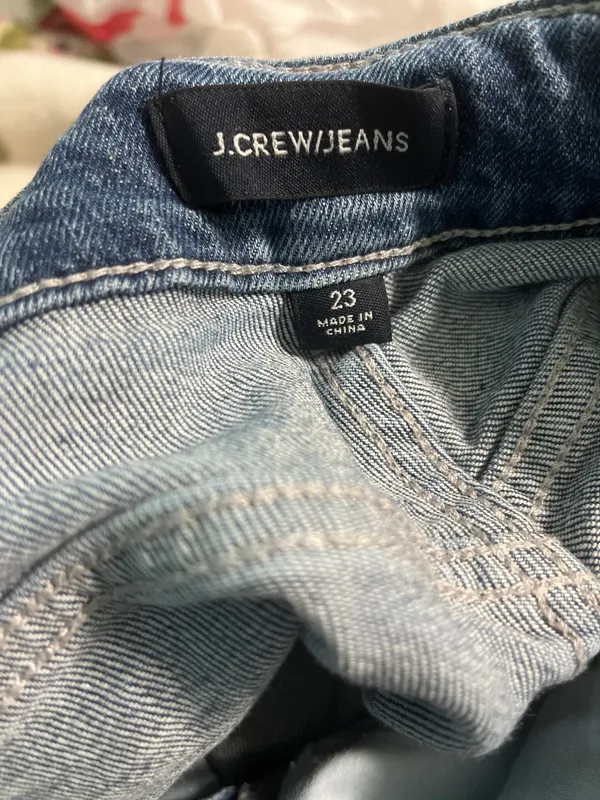 J. Crew Wide Leg Jeans - Image 2