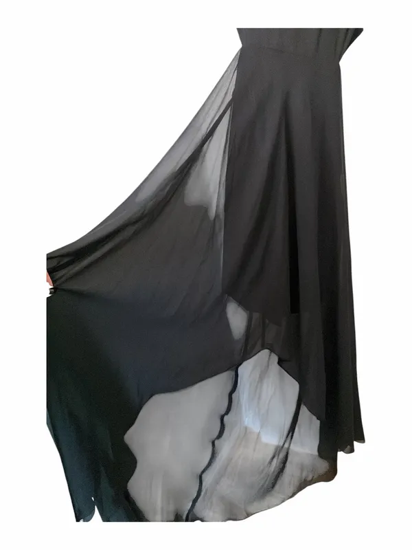 Ali & Jay Bohemian Rhapsody Black Cutout High-Low Dress size small NWT - Image 2