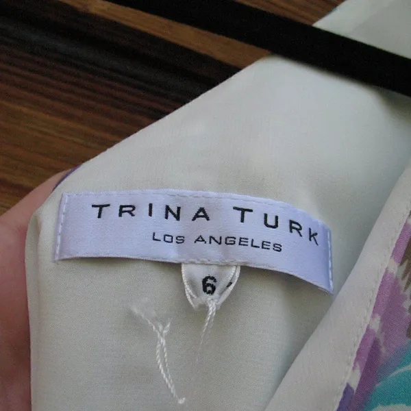 NWT Trina Turk Silk Dress - Image 10