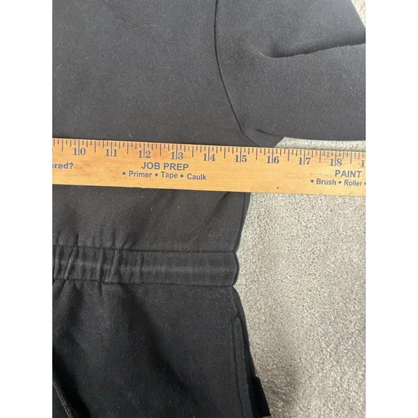 Varley HOODED Anset Tie front jacket in Black Size S~VERY NICE - Image 6