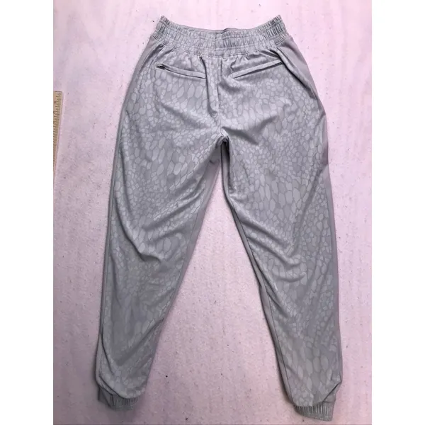 Athleta Jogger Pants Women 4 Gray Leopard Print Athletic Activewear‎ - Image 9