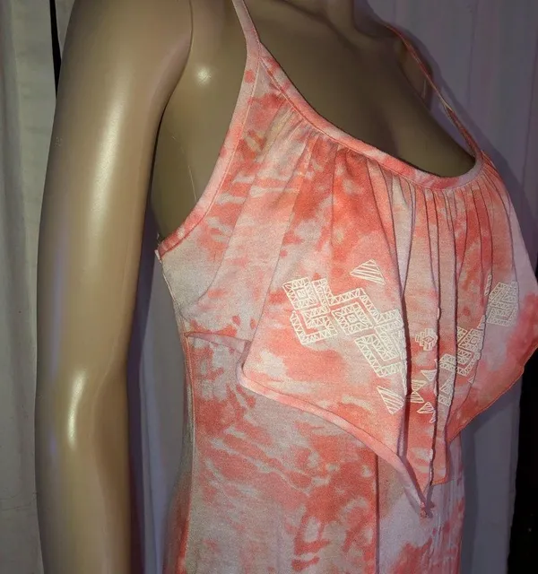Miken ladder back tie dye beach dress - Image 3