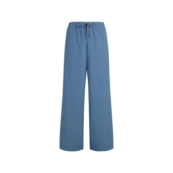 Skims Cotton Poplin Straight Leg Pant Harbor Size Large - Image 7