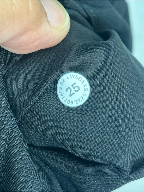 Lululemon City Sleek 5 Pocket Wide Leg Crop Pants Black Size 25 - Image 10