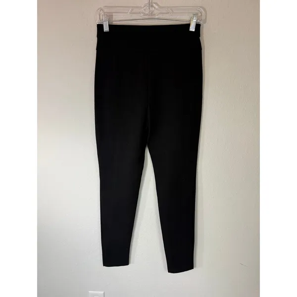 Zara black pants with nautical gold buttons size M - Image 4