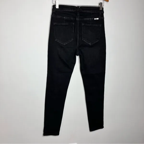 KanCan USA black high rise skinny jeans size 7/27 - Image 4