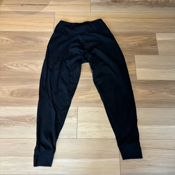 CRZ YOGA Black High-Rise Jogger Leggings with Pockets Medium - Image 3