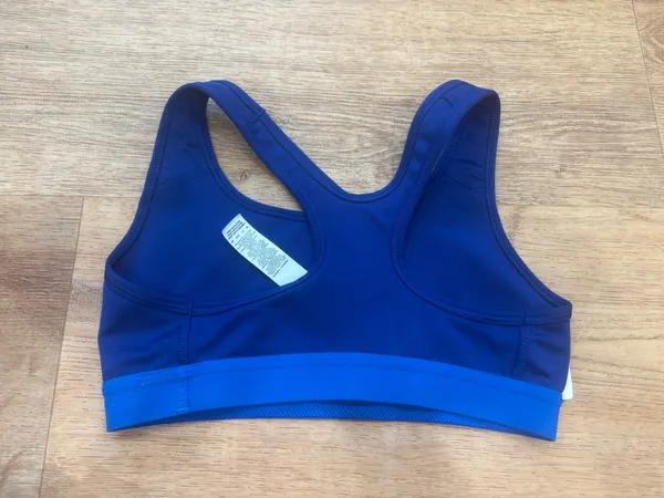 Blue Nike sports bra - Image 3