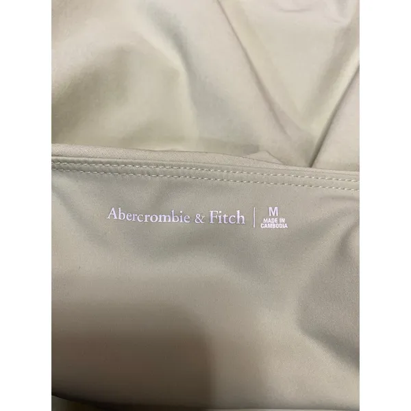 Abercrombie & Fitch Green Sleeveless Mini Cami Camisole Tank Slip Dress Size M - Image 4