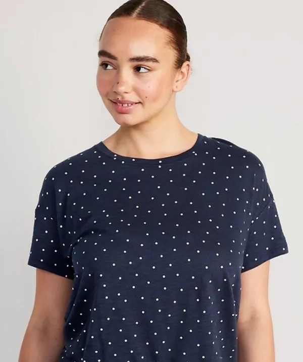 Only Navy Blue & White Polka Dot Set - Image 3