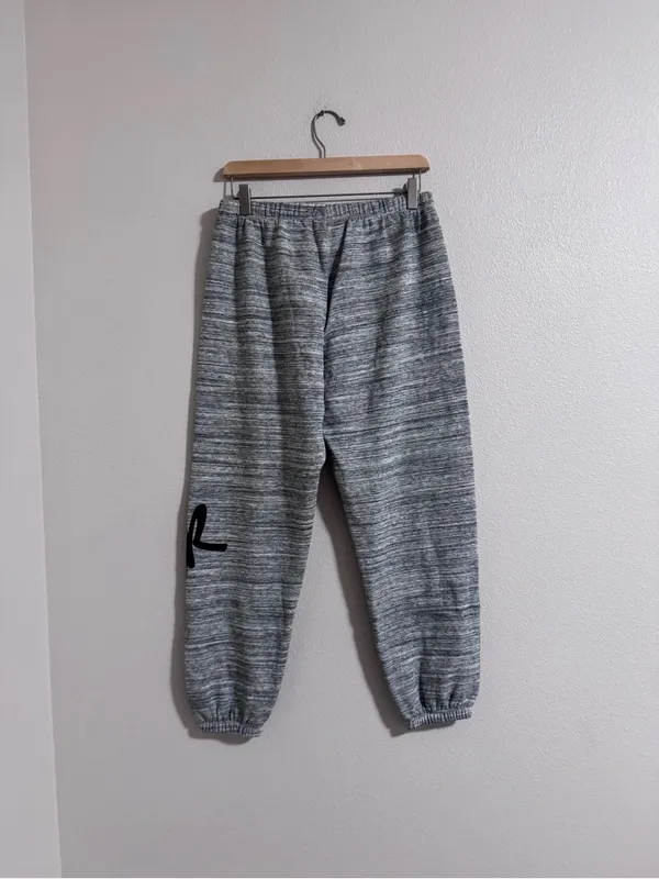 Victoria's Secret PINK Light Gray Marled Jogger Waistband - Image 3