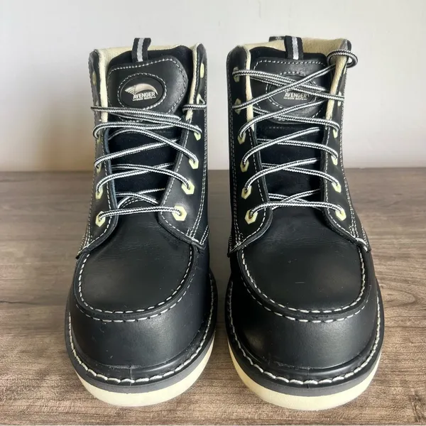 Avenger Women's Wedge Moc Work Boot Size 8 SKU#24699 - Image 3