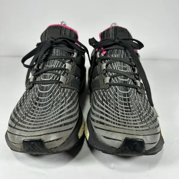 Adidas Energy Boost Women's Running Shoes | Black/Grey/Pink | Size 9.5 | BB3456 - Image 3