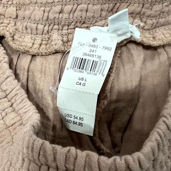 Aerie Tan Comfy Stretchy comfy Boho Pants - Image 7