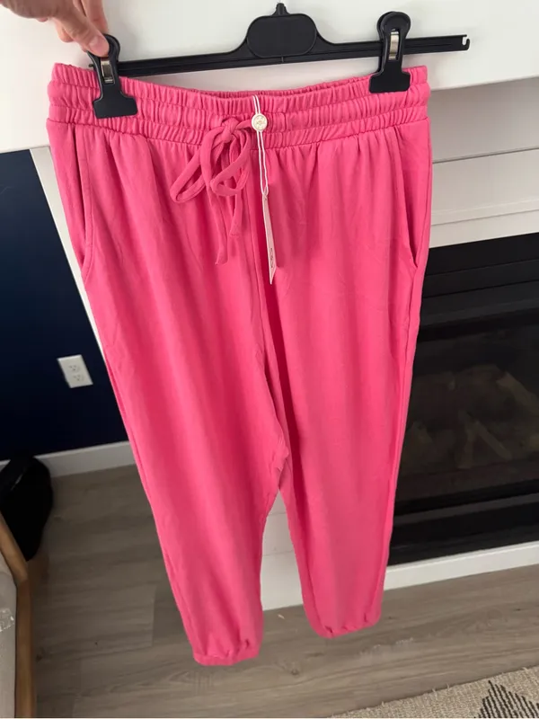 Mary Square Sophie Lounge Jogger Set Large Pink new - Image 4