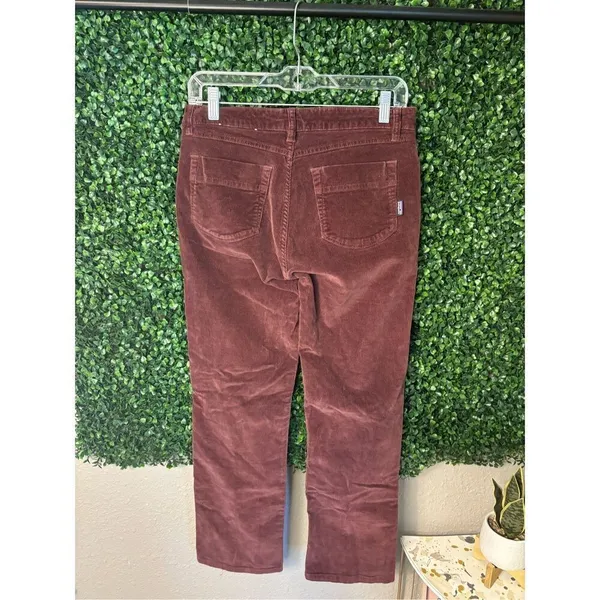 Patagonia Women’s Maroon Corduroy Pants Size 30 - Image 2