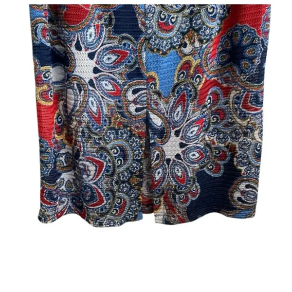 Cato Maxi Skirt Women L Colorful‎ Boho Floral Whimsical Artsy Hippie Festival - Image 4