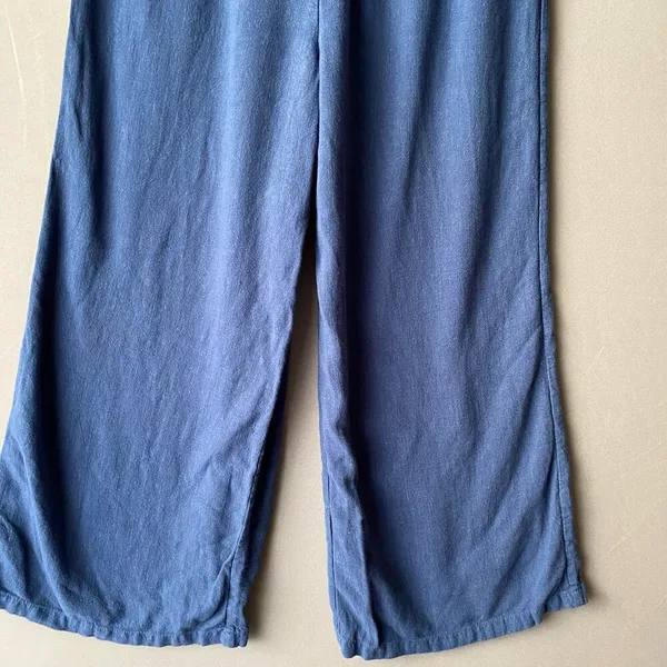 Lulu’s sz XS Sleeveless cotton blue‎ jumpsuit - Image 5