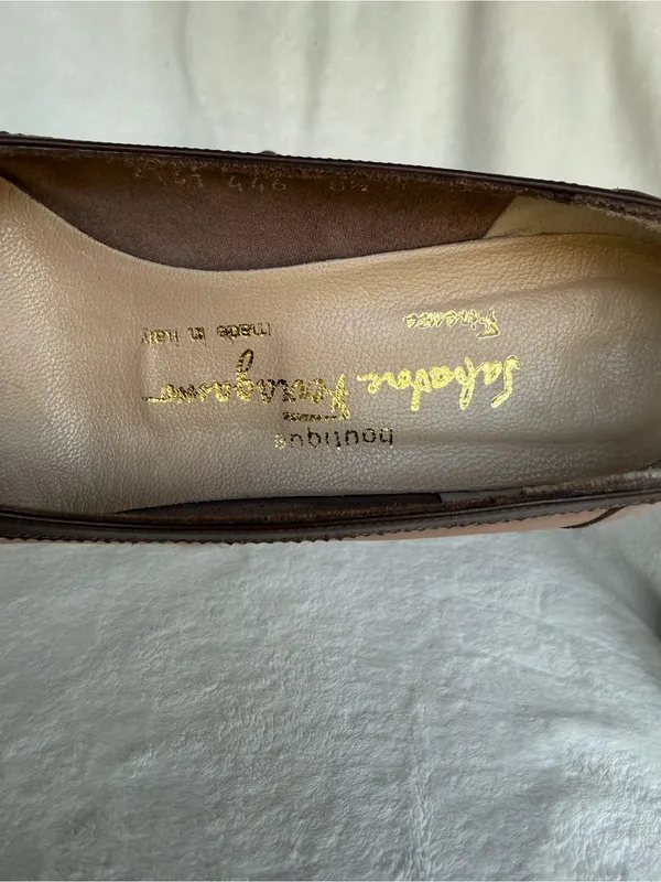 Salvatore Ferragamo Boutique Vintage Made in Italy Women’s Size 8.5 B - Image 11