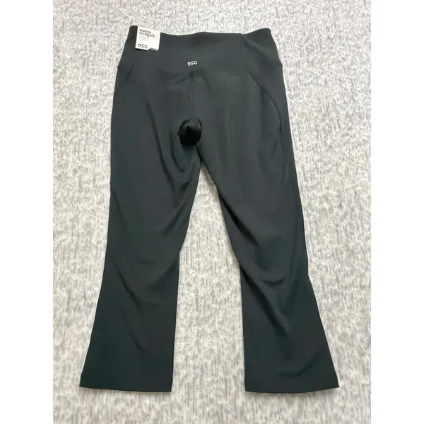 DSG Momentum Womens High-Rise Capri Leggings Pure Black Small‎ DAW12304B - Image 3