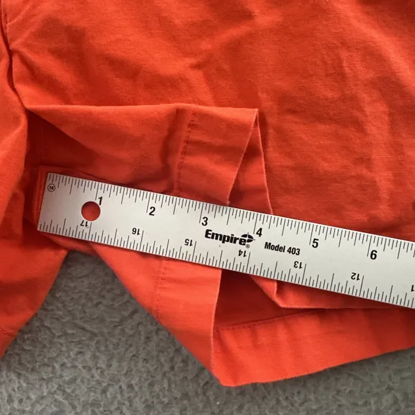 Patagonia Stretch All Wear Shorts‎ 4" Orange Organic Cotton Preppy Chino Women 2 - Image 8