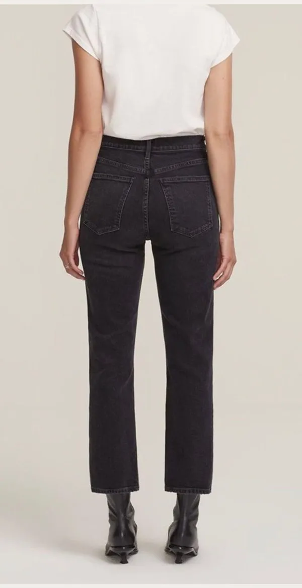 AGOLDE Wilder Straight Leg Jeans in Panoramic - Image 2