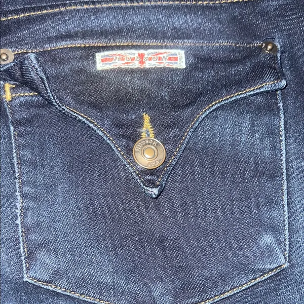 Hudson Women's Dark Blue Collin Mid-Rise Skinny Jean - Size 30 - Image 8