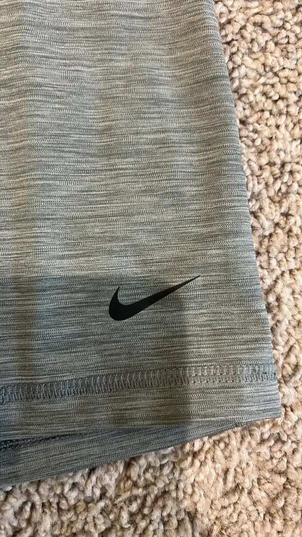 Grey Nike Dri-Fit Shorts - Image 3